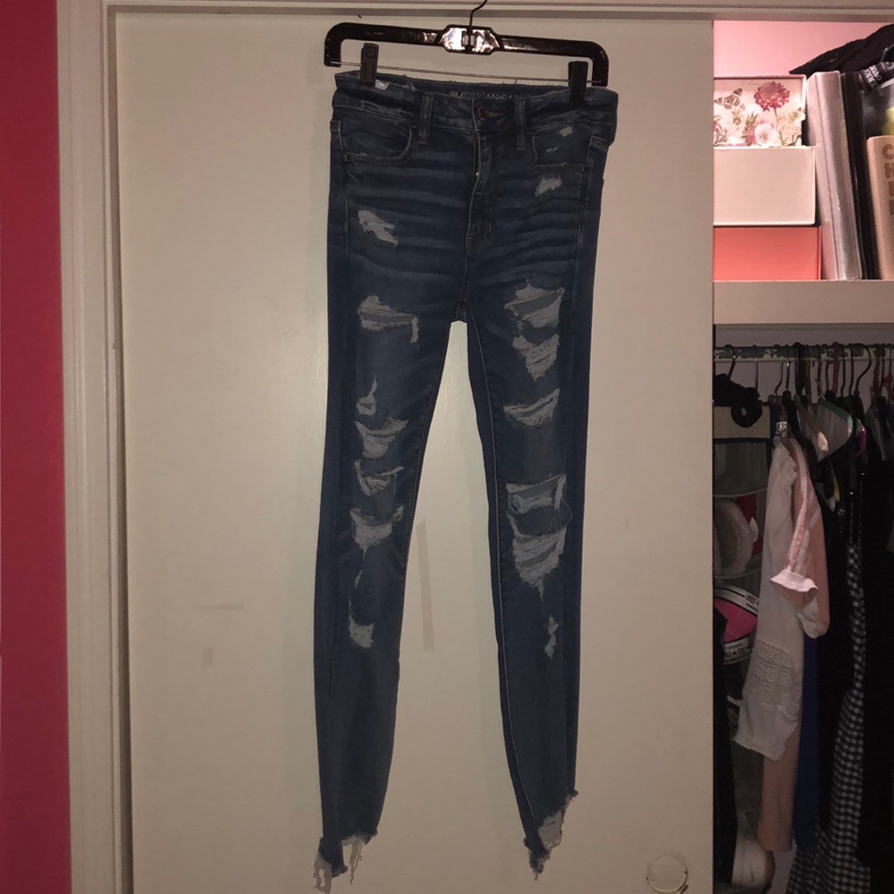 American Eagle Hi-rise jeggings